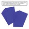 BAZIC 22" X 28" Poster Board Fluorescent - Blue (25 Sheet/Box)
